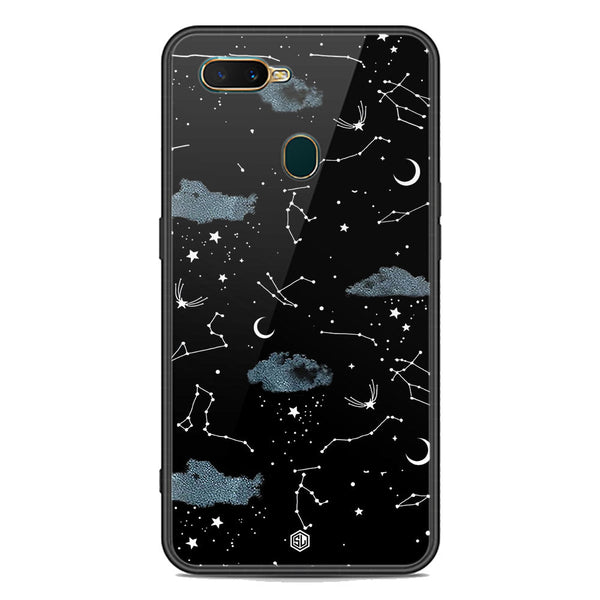 Space Series Soft Phone Case - Premium Glass Case - Design 5 - Oppo A12