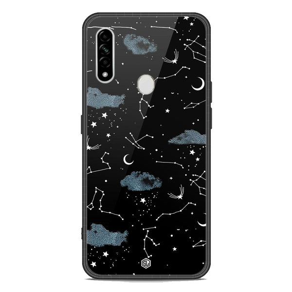 Space Series Soft Phone Case - Premium Glass Case - Design 5 - Oppo A8
