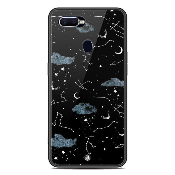 Space Series Soft Phone Case - Premium Glass Case - Design 5 - Oppo A7x