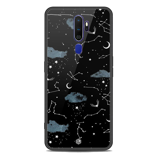 Space Series Soft Phone Case - Premium Glass Case - Design 5 - Oppo A5 2020