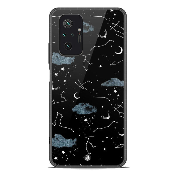 Space Series Soft Phone Case - Premium Glass Case - Design 5 - Xiaomi Redmi Note 10 Pro 4G