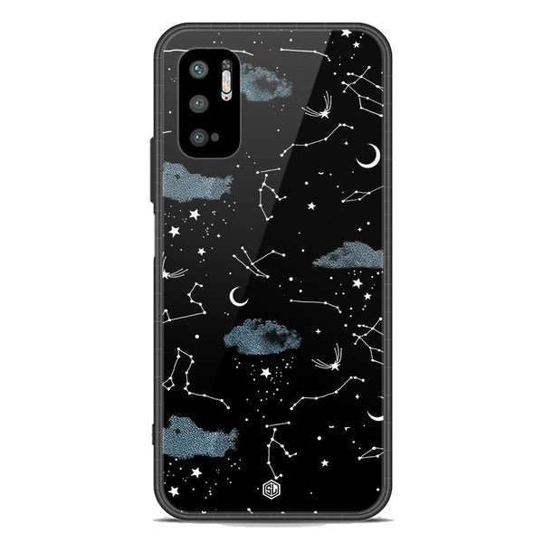 Space Series Soft Phone Case - Premium Glass Case - Design 5 - Xiaomi Redmi Note 10 5G