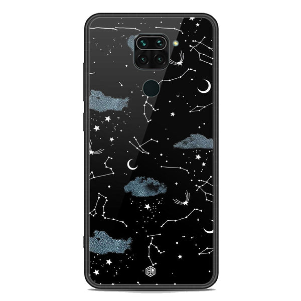 Space Series Soft Phone Case - Premium Glass Case - Design 5 - Xiaomi Redmi Note 9