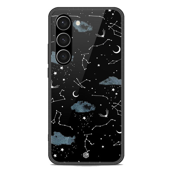Space Series Soft Phone Case - Premium Glass Case - Design 5 - Samsung Galaxy S23 Plus 5G