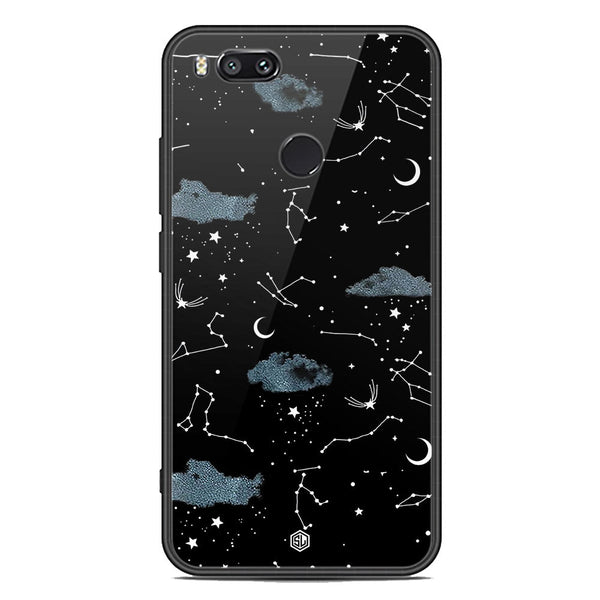 Space Series Soft Phone Case - Premium Glass Case - Design 5 - Xiaomi Mi A1 / Mi 5X
