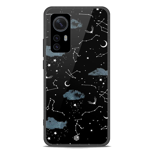 Space Series Soft Phone Case - Premium Glass Case - Design 5 - Xiaomi 12 Pro 5G