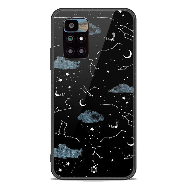 Space Series Soft Phone Case - Premium Glass Case - Design 5 - Xiaomi Redmi 10 2022