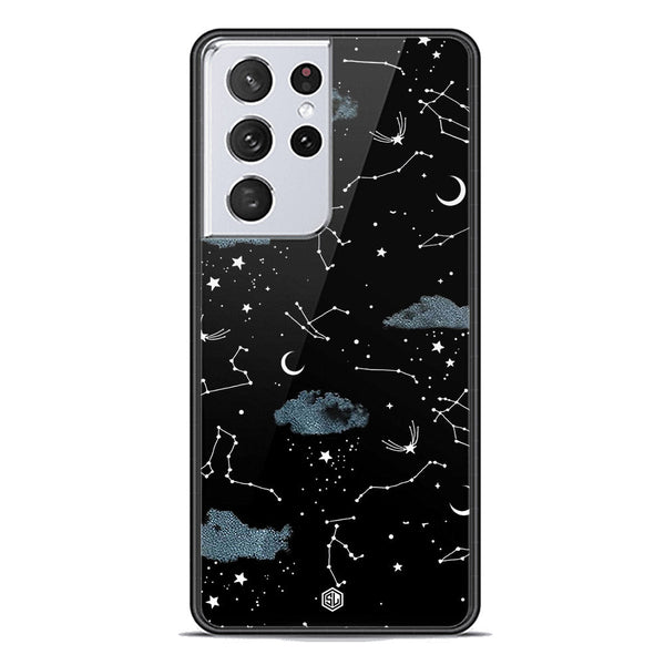 Space Series Soft Phone Case - Premium Glass Case - Design 5 - Samsung Galaxy S21 Ultra 5G