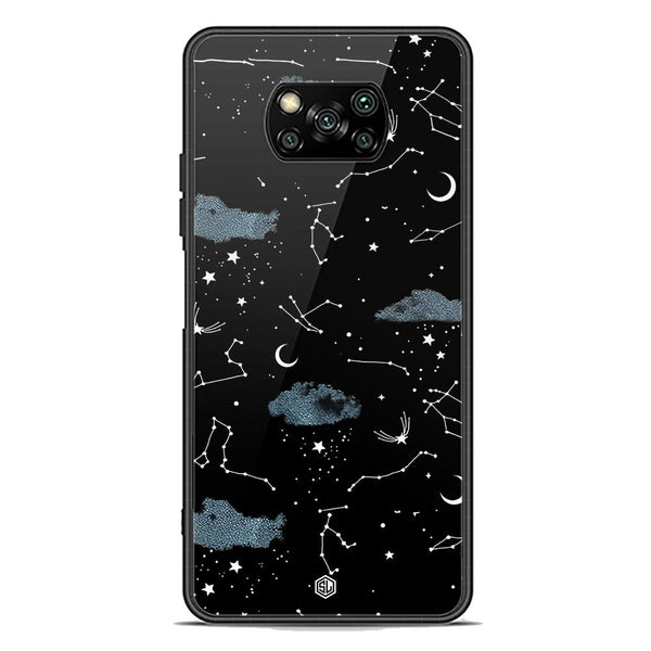 Space Series Soft Phone Case - Premium Glass Case - Design 5 - Xiaomi Poco X3