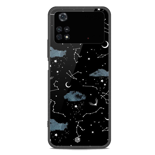 Space Series Soft Phone Case - Premium Glass Case - Design 5 - Xiaomi Poco M4 Pro 5G