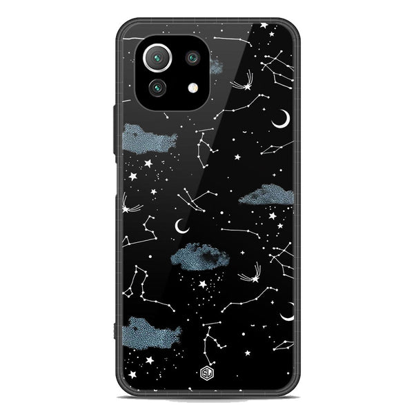 Space Series Soft Phone Case - Premium Glass Case - Design 5 - Xiaomi Mi 11 Lite