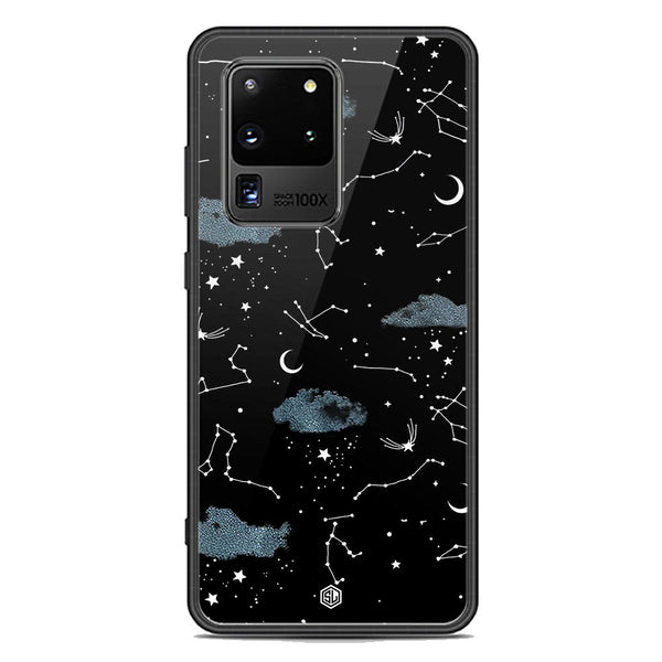 Space Series Soft Phone Case - Premium Glass Case - Design 5 - Samsung Galaxy S20 Ultra
