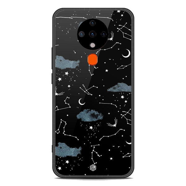 Space Series Soft Phone Case - Premium Glass Case - Design 5 - Tecno Spark 6