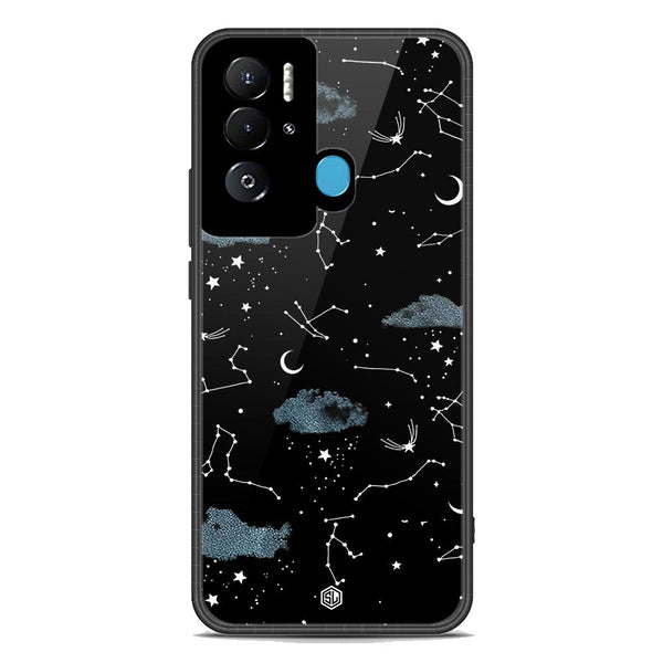 Space Series Soft Phone Case - Premium Glass Case - Design 5 - Tecno Pova Neo