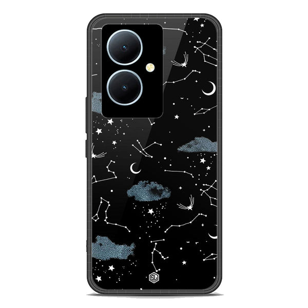 Space Series Soft Phone Case - Premium Glass Case - Design 5 - Vivo Y78 Plus 5G
