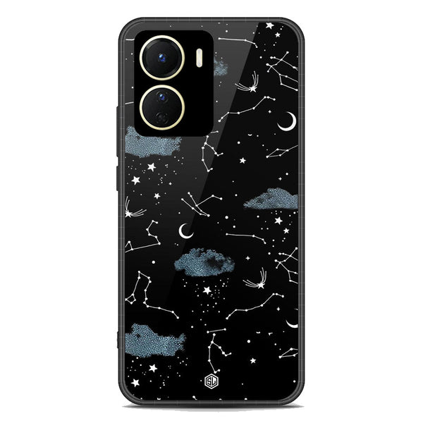 Space Series Soft Phone Case - Premium Glass Case - Design 5 - Vivo Y56 5G