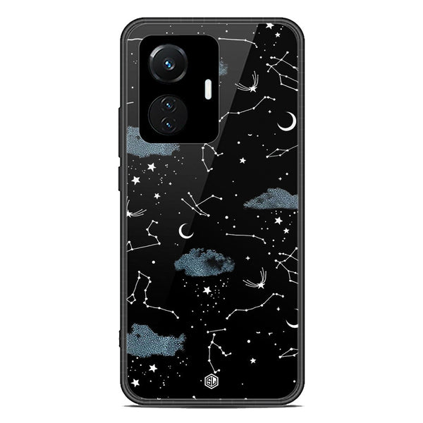 Space Series Soft Phone Case - Premium Glass Case - Design 5 - Vivo Y55 4G