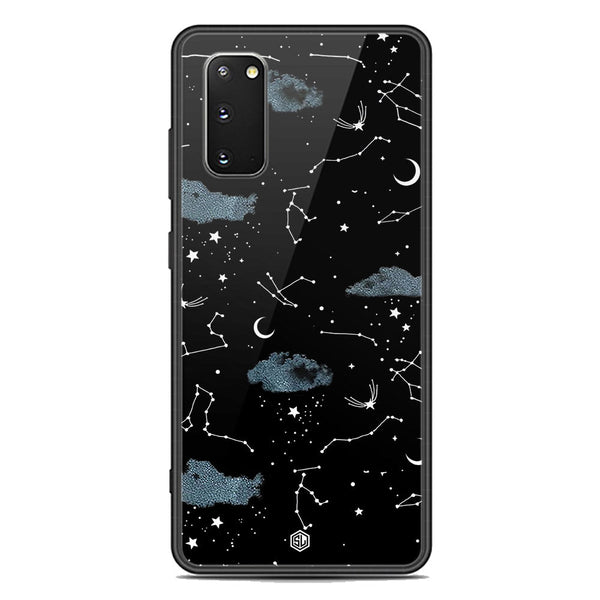 Space Series Soft Phone Case - Premium Glass Case - Design 5 - Samsung Galaxy S20