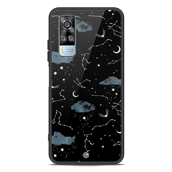 Space Series Soft Phone Case - Premium Glass Case - Design 5 - Vivo Y51 (2020 December)