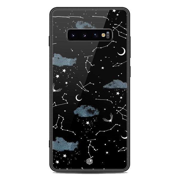 Space Series Soft Phone Case - Premium Glass Case - Design 5 - Samsung Galaxy S10 Plus