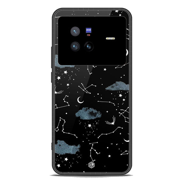 Space Series Soft Phone Case - Premium Glass Case - Design 5 - Vivo X80