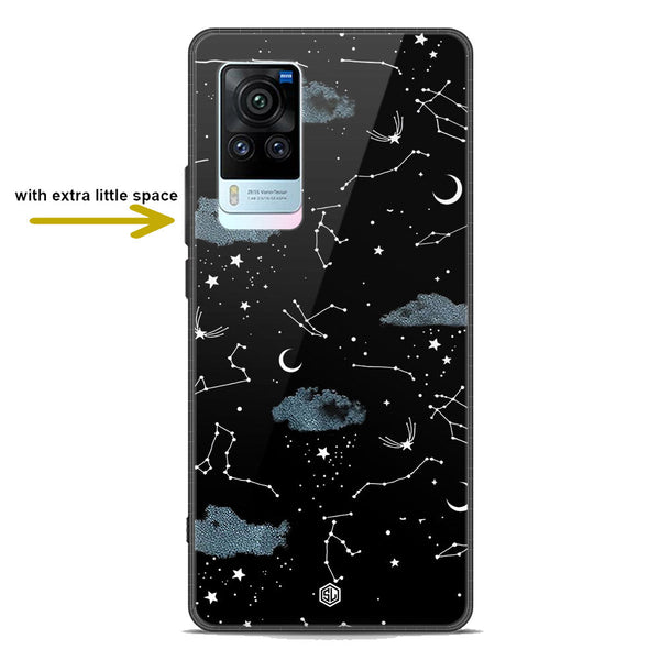 Space Series Soft Phone Case - Premium Glass Case - Design 5 - Vivo X60