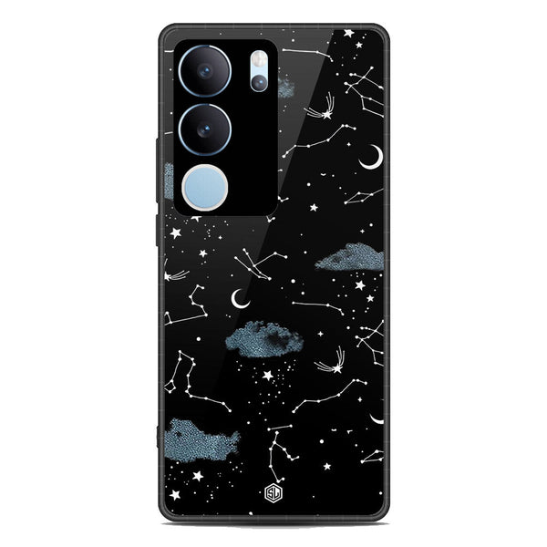Space Series Soft Phone Case - Premium Glass Case - Design 5 - Vivo V29