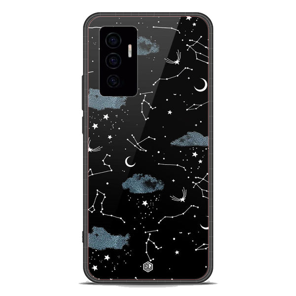Space Series Soft Phone Case - Premium Glass Case - Design 5 - Vivo V23e