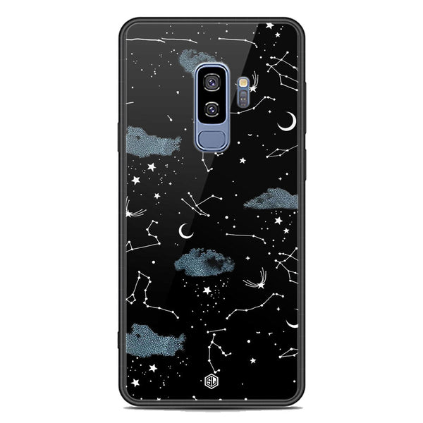 Space Series Soft Phone Case - Premium Glass Case - Design 5 - Samsung Galaxy S9 Plus