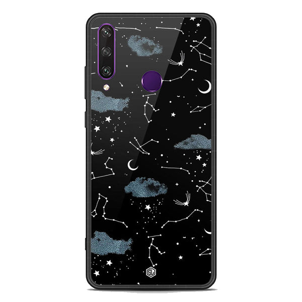 Space Series Soft Phone Case - Premium Glass Case - Design 5 - Huawei Y6p