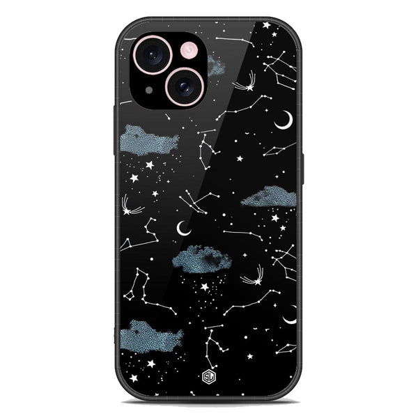 Space Series Soft Phone Case - Premium Glass Case - Design 5 - iPhone 15