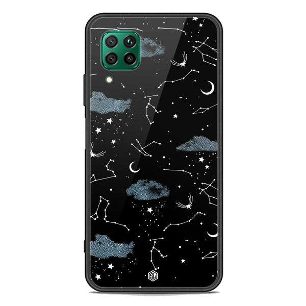 Space Series Soft Phone Case - Premium Glass Case - Design 5 - Huawei Nova 6 SE