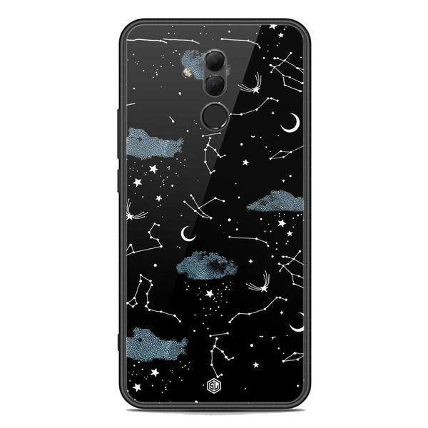 Space Series Soft Phone Case - Premium Glass Case - Design 5 - Huawei Mate 20 Lite