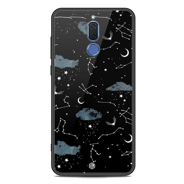 Space Series Soft Phone Case - Premium Glass Case - Design 5 - Huawei Mate 10 Lite