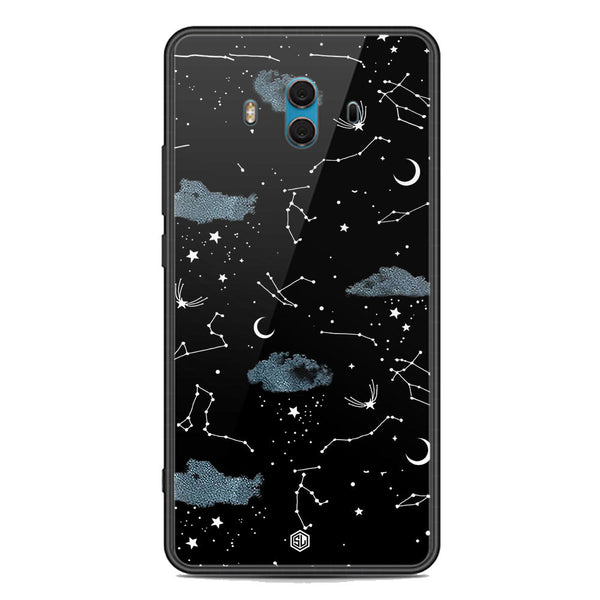 Space Series Soft Phone Case - Premium Glass Case - Design 5 - Huawei Mate 10