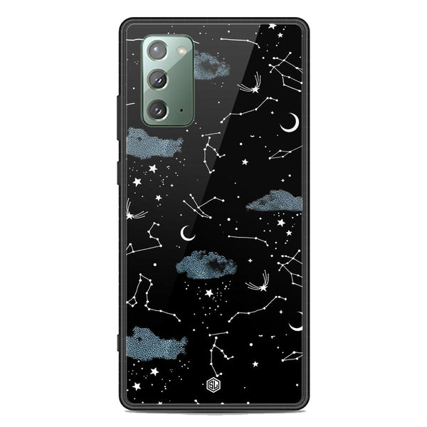 Space Series Soft Phone Case - Premium Glass Case - Design 5 - Samsung Galaxy Note 20