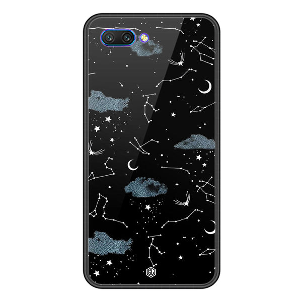 Space Series Soft Phone Case - Premium Glass Case - Design 5 - Huawei Honor 10