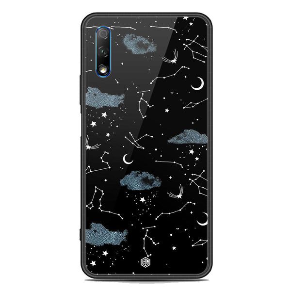 Space Series Soft Phone Case - Premium Glass Case - Design 5 - Honor 9x