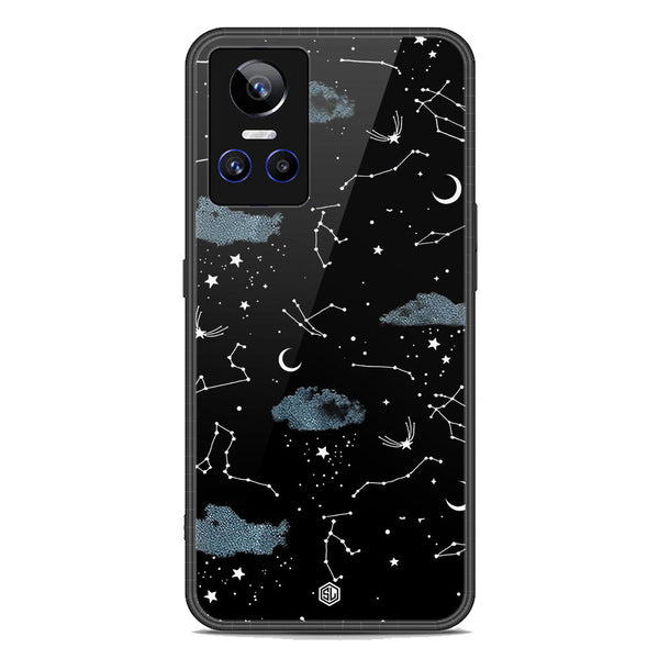 Space Series Soft Phone Case - Premium Glass Case - Design 5 - Realme GT Neo 3