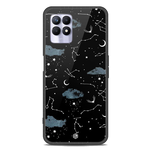 Space Series Soft Phone Case - Premium Glass Case - Design 5 - Realme Narzo 50 4G