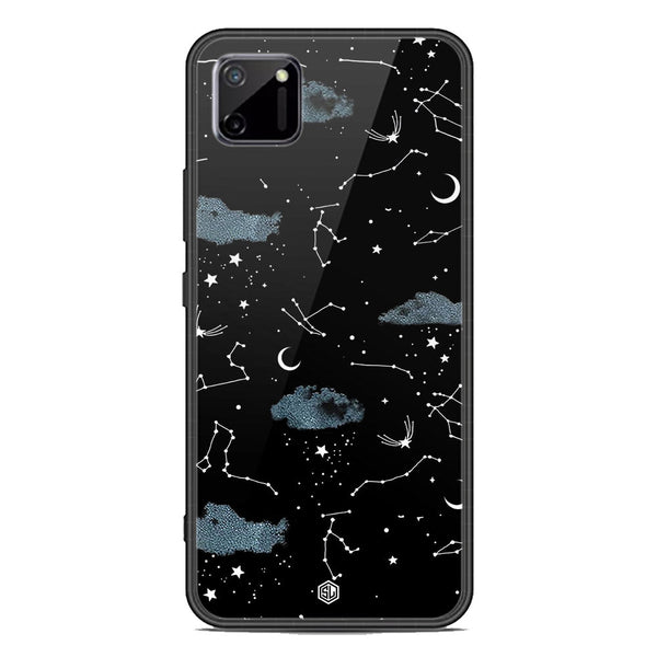 Space Series Soft Phone Case - Premium Glass Case - Design 5 - Realme C11 2021