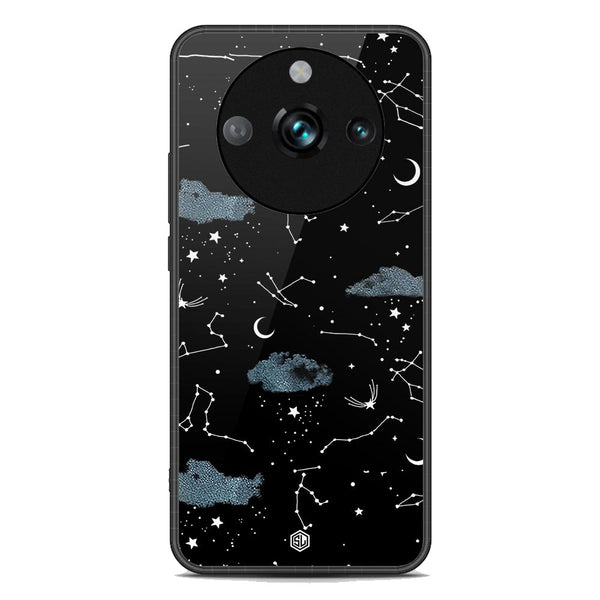 Space Series Soft Phone Case - Premium Glass Case - Design 5 - Realme 11 Pro Plus