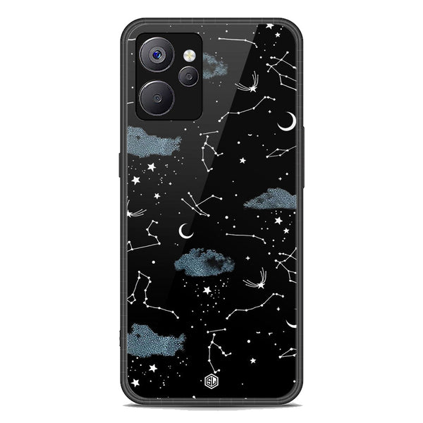 Space Series Soft Phone Case - Premium Glass Case - Design 5 - Realme 9i 5G