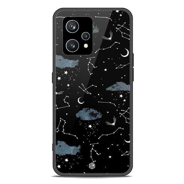 Space Series Soft Phone Case - Premium Glass Case - Design 5 - Realme 9 4G