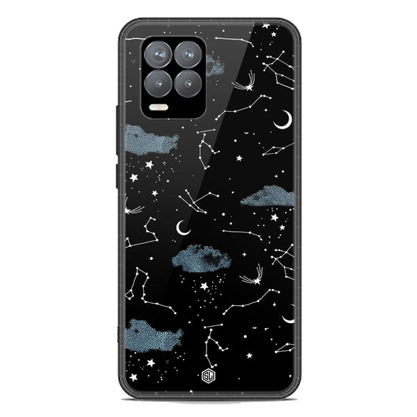 Space Series Soft Phone Case - Premium Glass Case - Design 5 - Realme 8 Pro