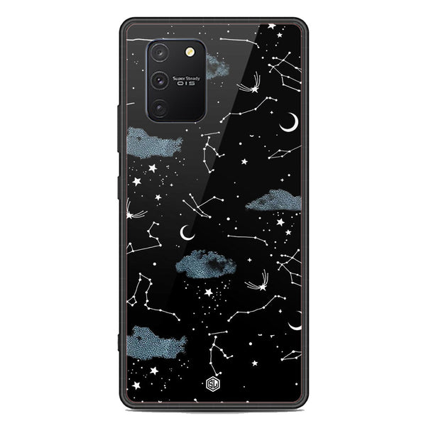 Space Series Soft Phone Case - Premium Glass Case - Design 5 - Samsung Galaxy M80s