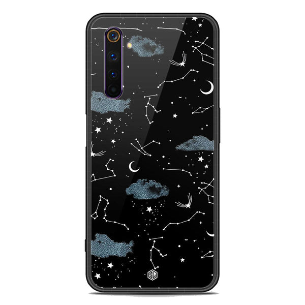 Space Series Soft Phone Case - Premium Glass Case - Design 5 - Realme 6 Pro