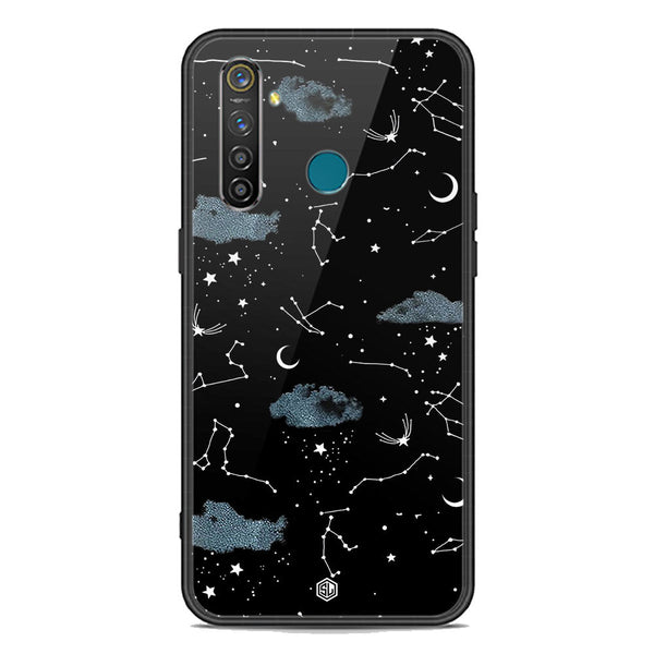 Space Series Soft Phone Case - Premium Glass Case - Design 5 - Realme 5 Pro