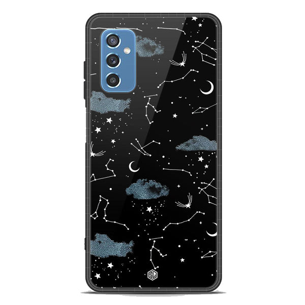 Space Series Soft Phone Case - Premium Glass Case - Design 5 - Samsung Galaxy M52 5G