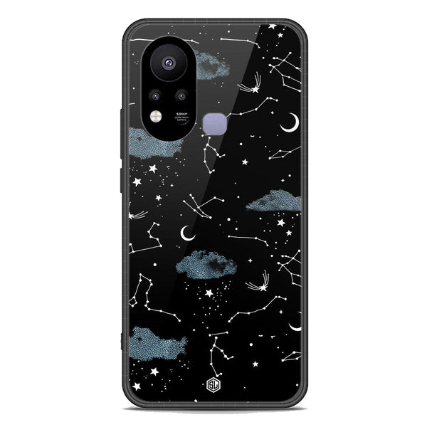 Space Series Soft Phone Case - Premium Glass Case - Design 5 - Infinix Hot 11s